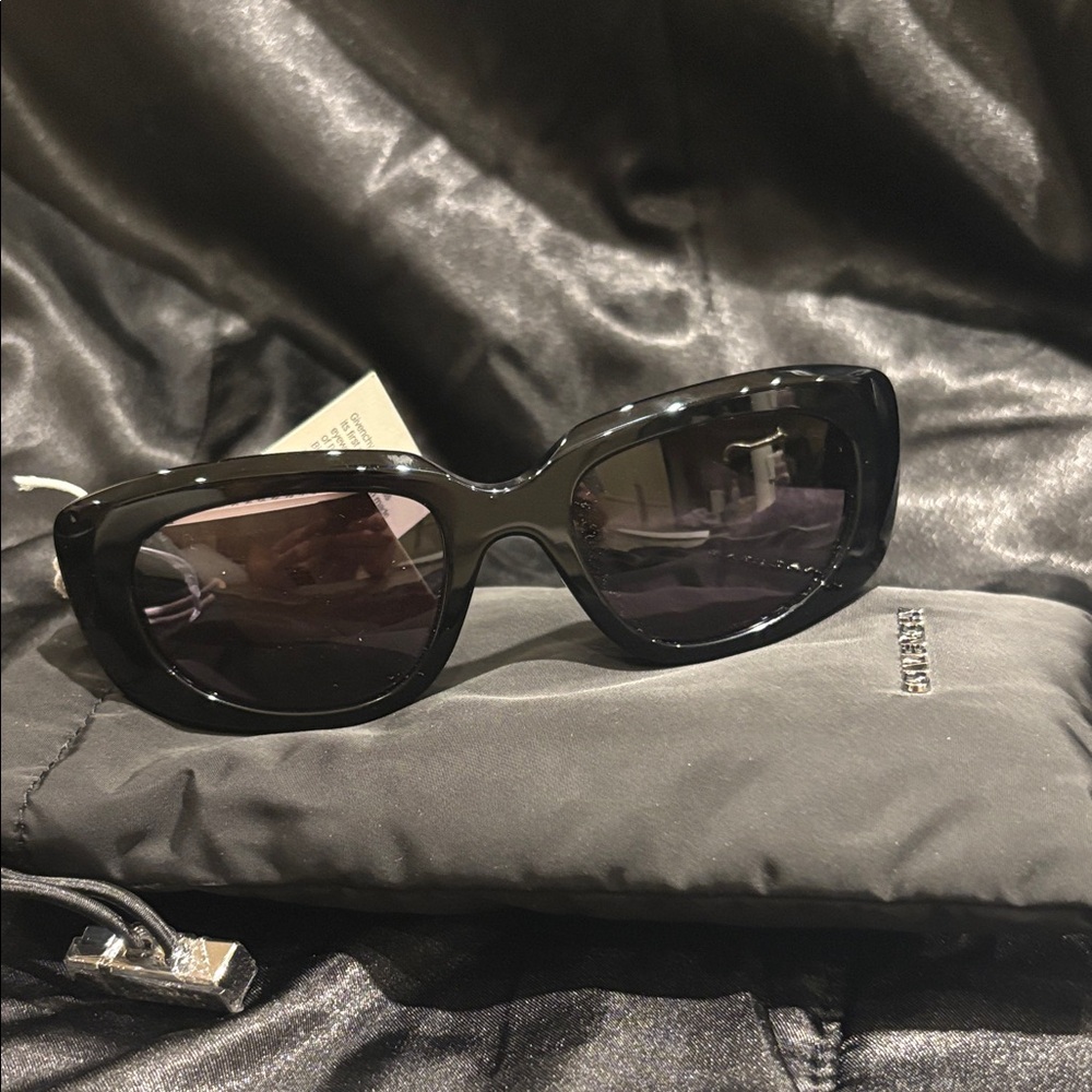 Givenchy Sleek Black Sunglasses with authenticity paper